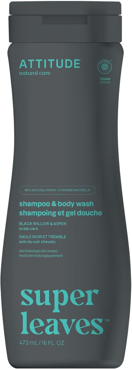 Shampooing et gel douche 2 en 1 hypoallergénique naturel - 473 ml