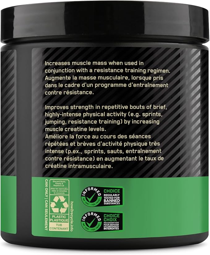 Créatine Micronisée en Poudre - 300g