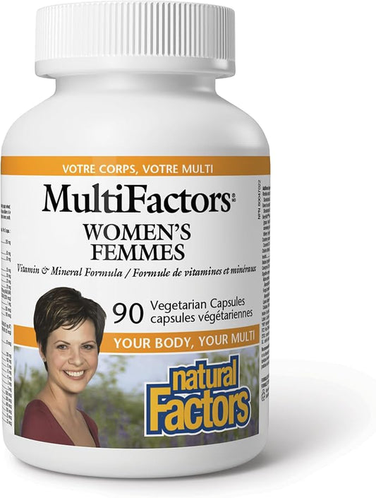 Femmes – Multivitamines et minéraux, 90 capsules végétariennes