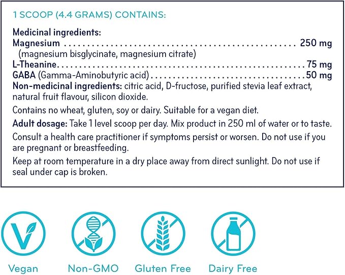 Magnésium bisglycinate/citrate Relaxation - 133g