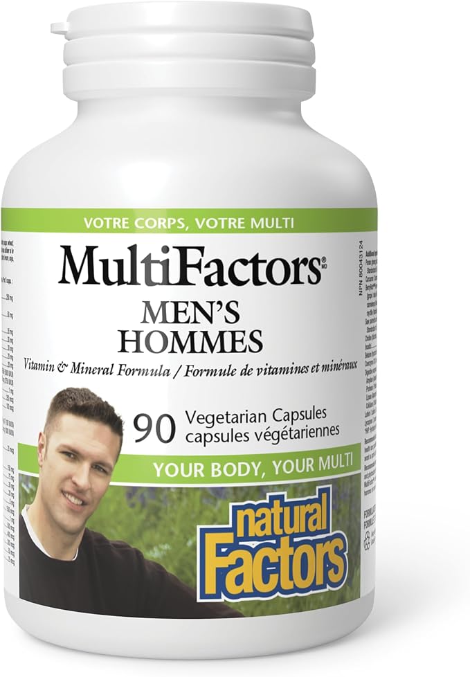 Hommes – Multivitamines et minéraux, 90 capsules végétariennes