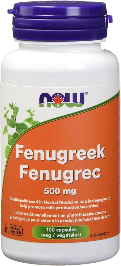 Fenugreek 500 mg - 100 capsules