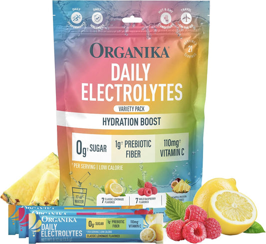 Electrolyte Powder – Assorted sachets (raspberry/lemonade/pineapple)