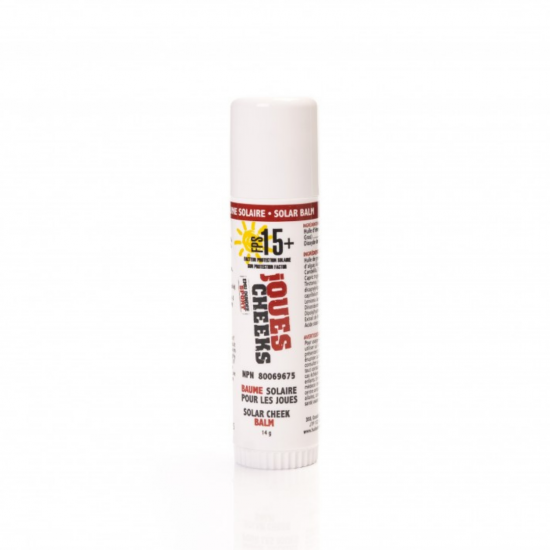 Pot de Baume Solaire pour le visage à l'huile d'emu d'Emu Dundee, protection minérale contre les rayons UV.
