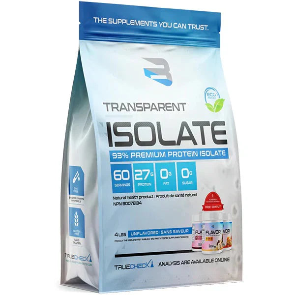 Protéine Isolate transparente 4lbs