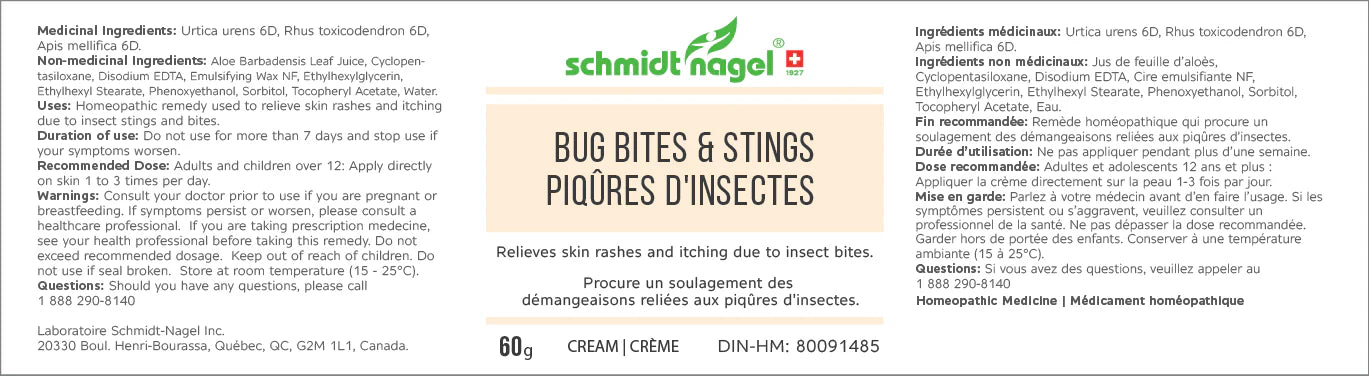 Crème Piqûre Insectes