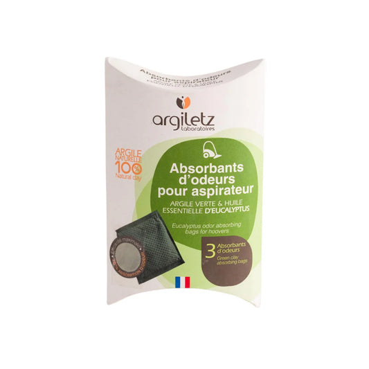 Vacuum cleaner odor absorbers