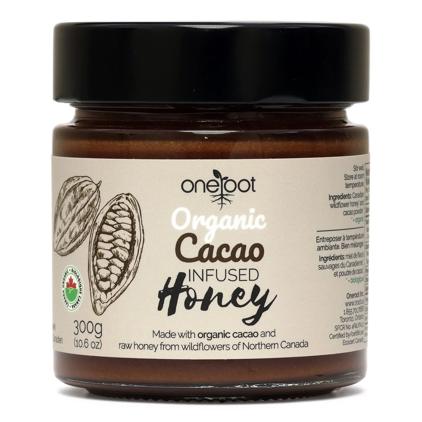 Miel Infusé au Cacao Bio - 300g