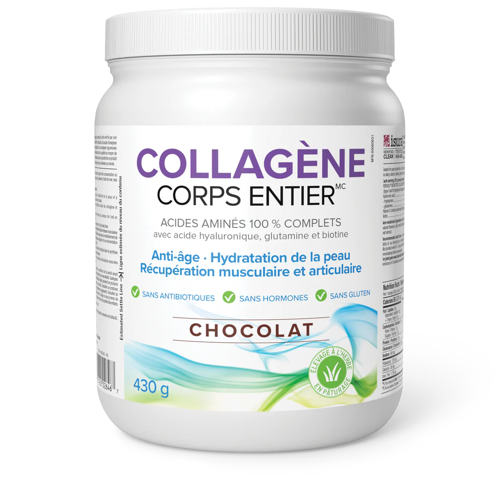 Poudre de collagène Natural Factors saveur Chocolat