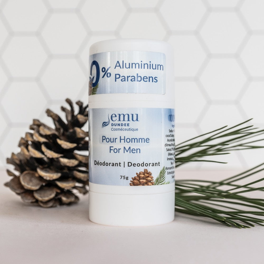 Déodorant naturel biologique | Épinette | Homme