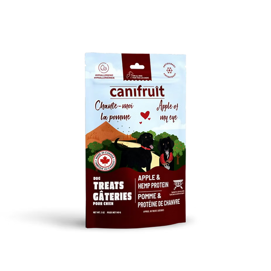 Gâteries naturelles pour chiens au chanvre & Pomme
