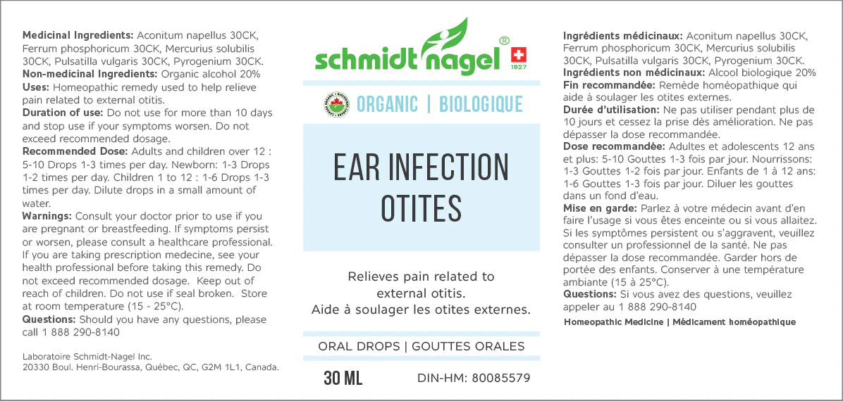 Ear infections - 30mL