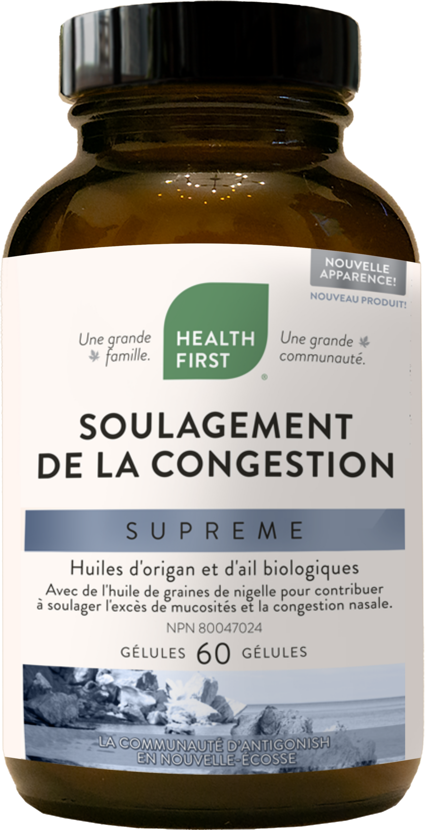 Soulagement de la congestion - 60 capsules