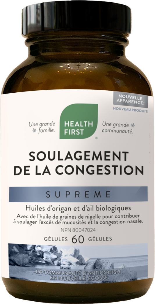 Soulagement de la congestion - 60 capsules