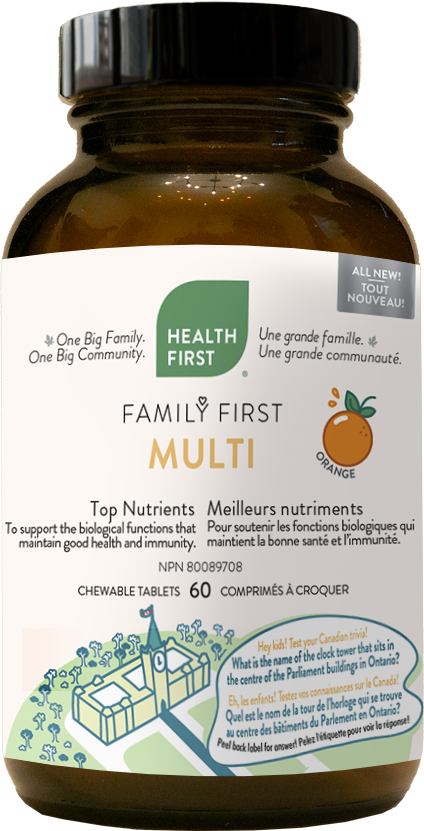 Multivitamines Family First - Saveur Orange