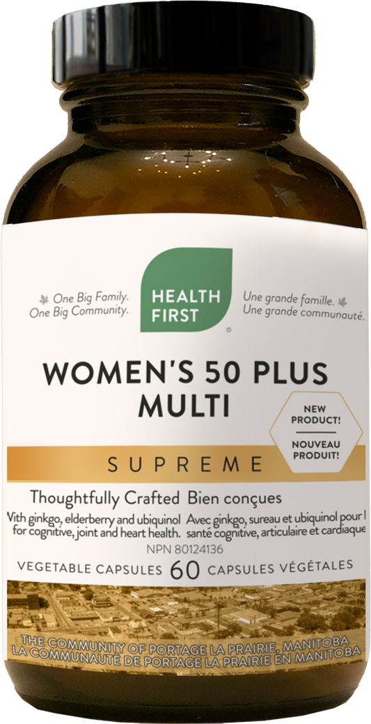 Multivitamines pour Femmes 50 + ( 60 capsules )