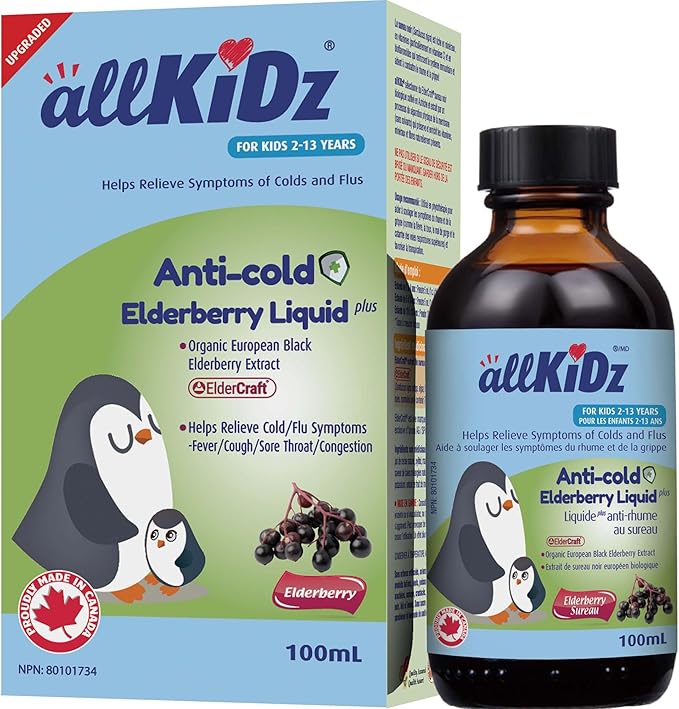 Liquide anti-rhume de sureau pour enfants - 100mL