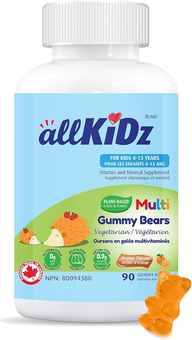 Multi Gummy Bears Végétarien ( 90 gummies )