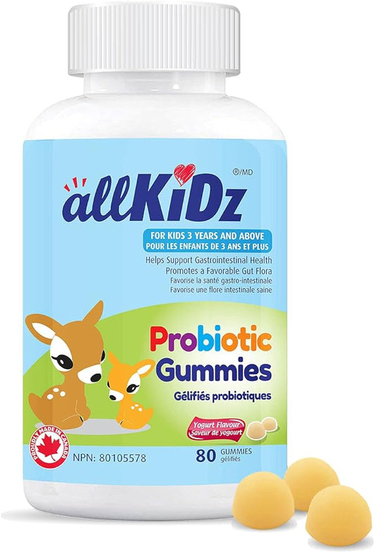 Probiotiques pour enfants - 80 gummies