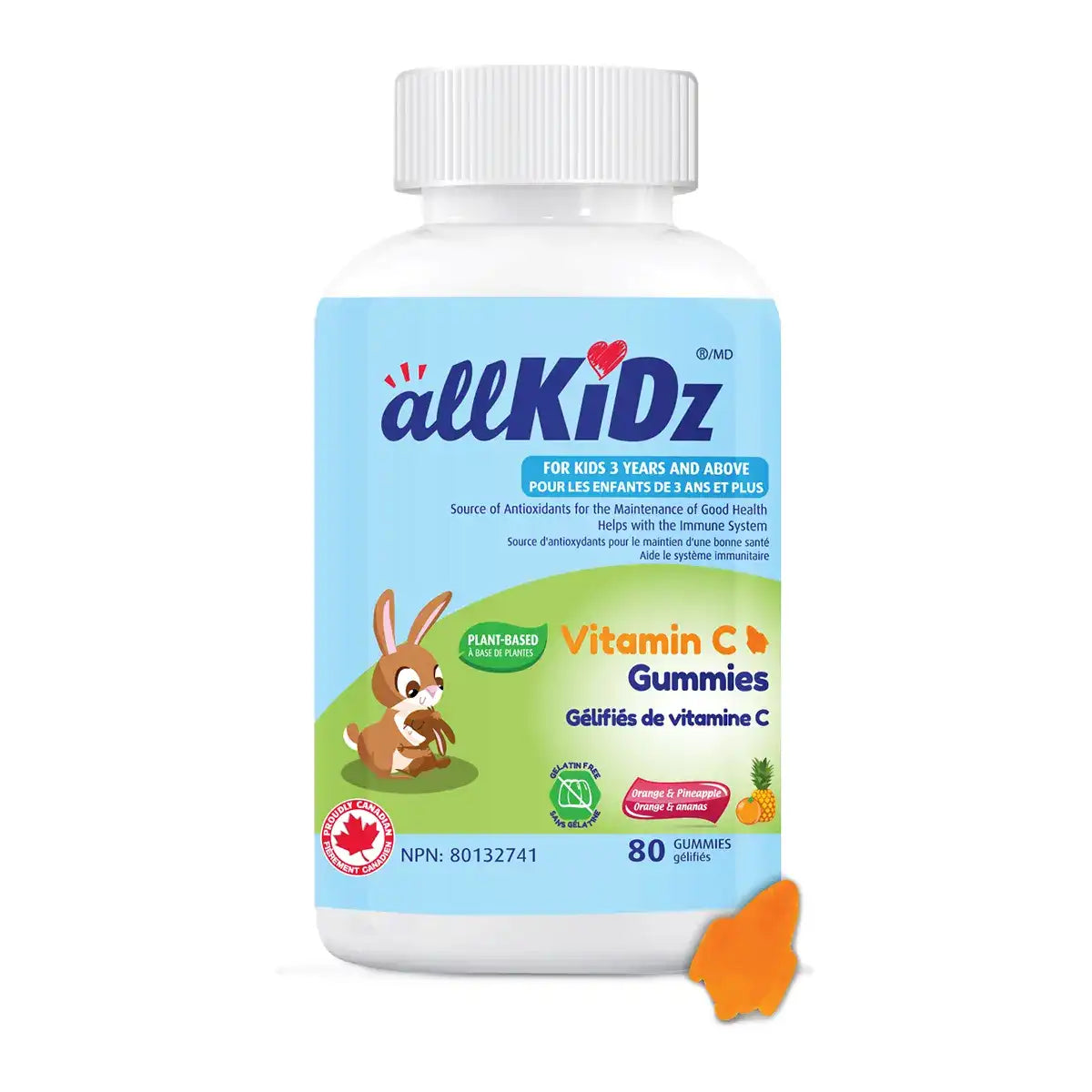 Vitamine C ( 150mg ) - 80 gummies