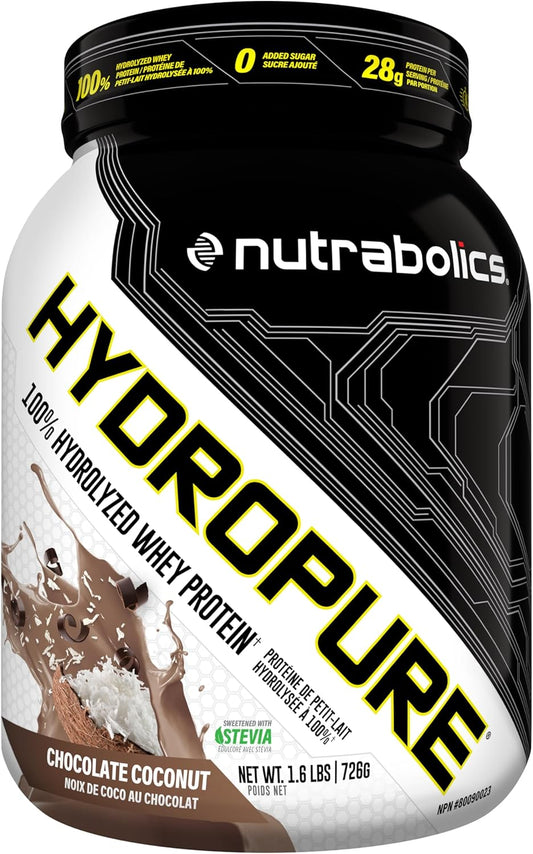 Protéine Whey Hydropure - Noix de Coco au Chocolat 1.6lbs