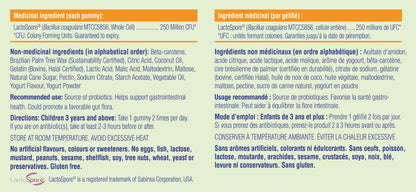 Probiotiques pour enfants - 80 gummies