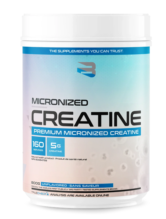 Gros format de 800g de Créatine Monohydrate Afentix pour le soutien de la performance sportive et de la croissance musculaire.