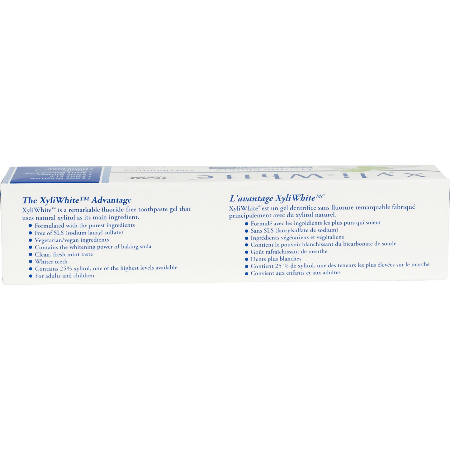 Gel dentifrice à la menthe avec bicarbonate de soude - 181g