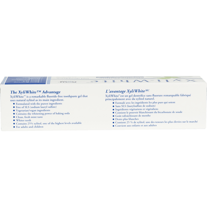 Gel dentifrice à la menthe avec bicarbonate de soude - 181g