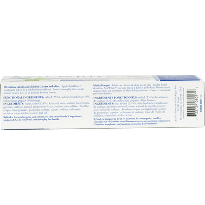 Gel dentifrice à la menthe avec bicarbonate de soude - 181g