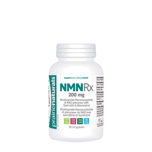 NMN Rx 200mg - Quercetine et resveratrol (30caps)