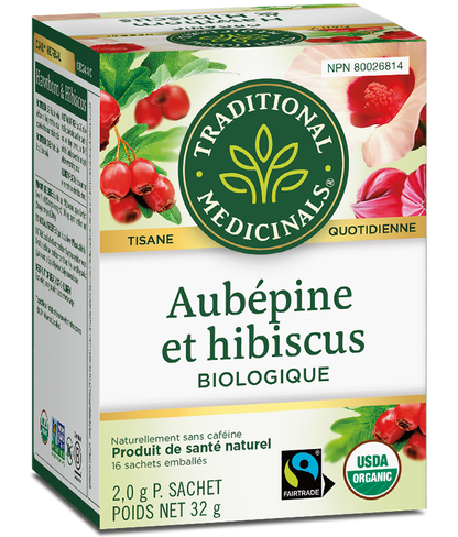 Aubépine et Hibiscus - 16 Sachets