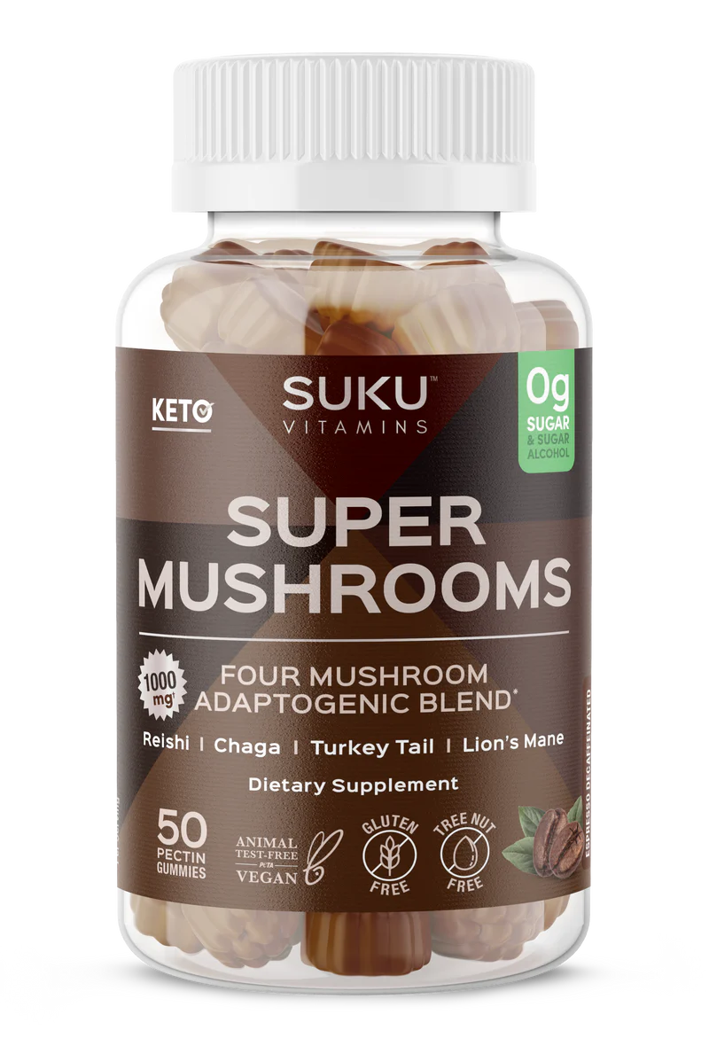 Super Mushrooms - 60 gummies