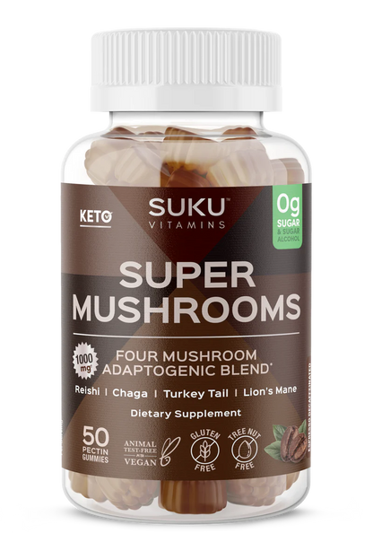 Super Mushrooms - 60 gummies