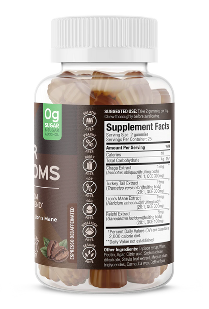 Super Mushrooms - 60 gummies