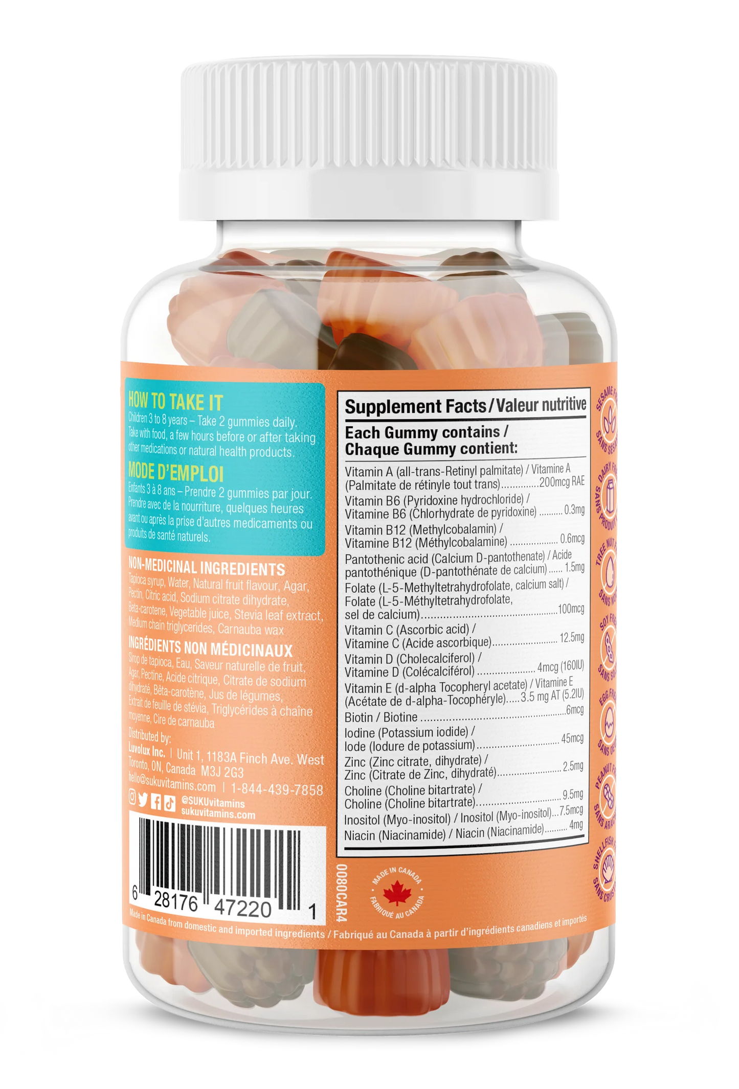 Multi Enfants - 60 jujubes