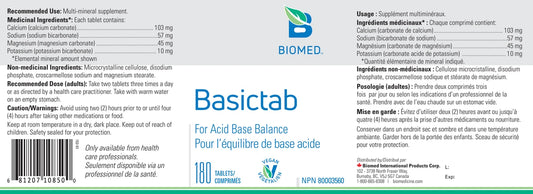 Basictabs 180 Tabs