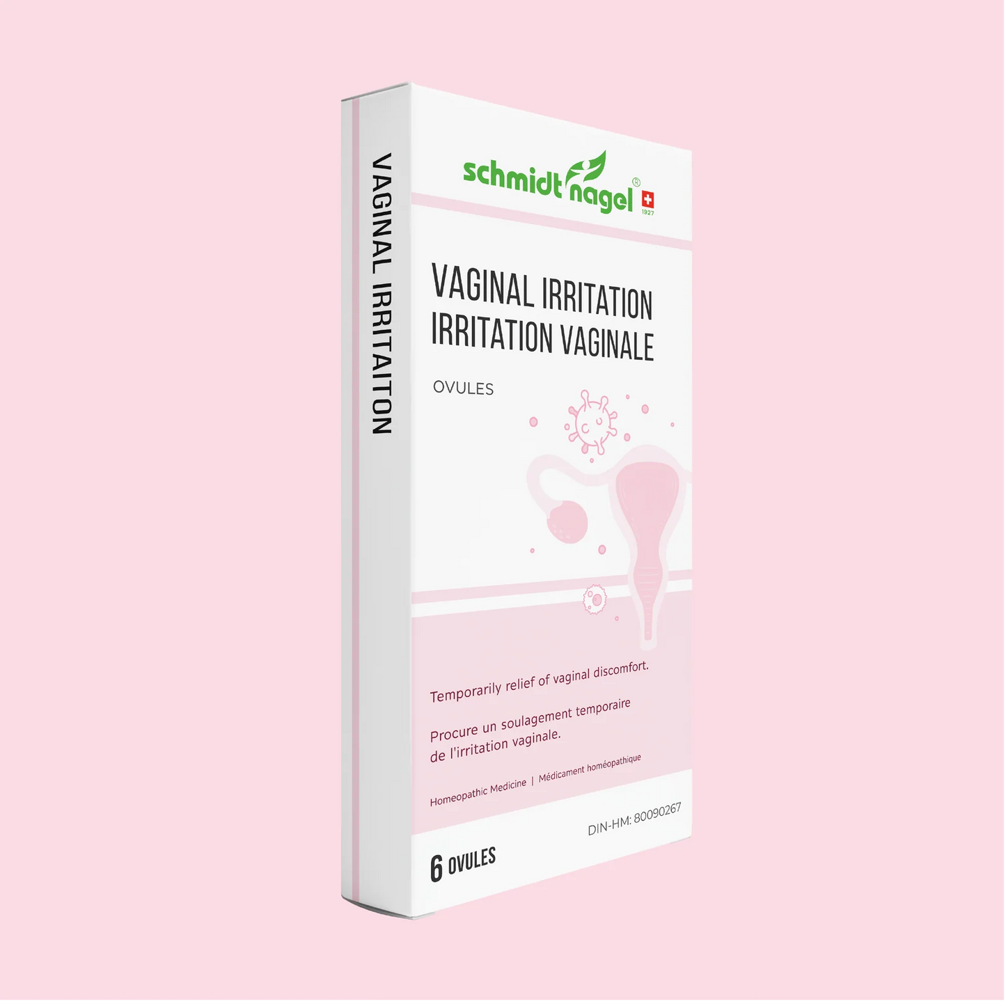 Irritation vaginale - 6 ovules
