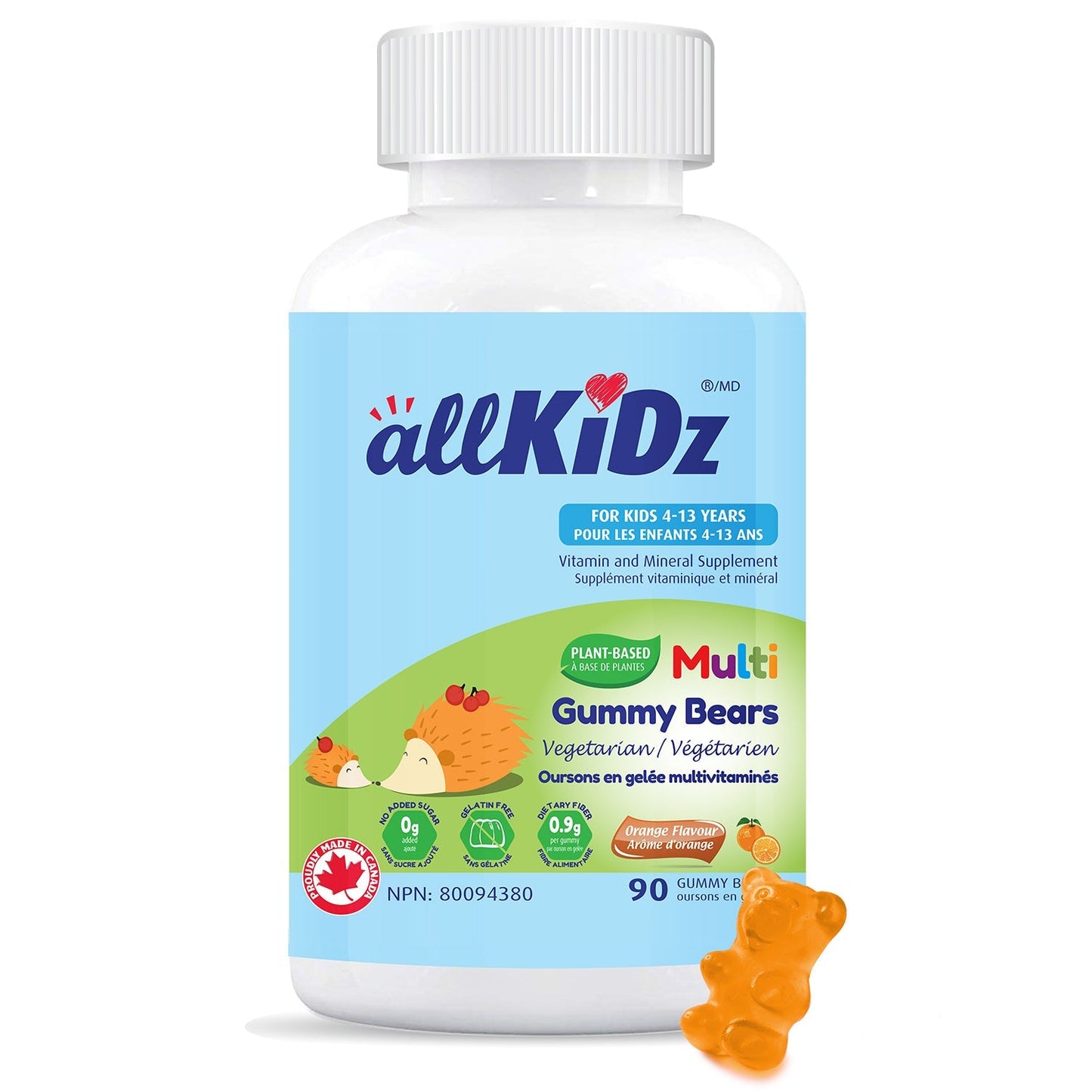 Multivitamine Végétarien - 90 gummies