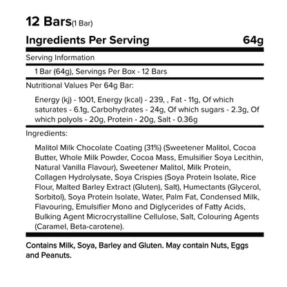 Barre Protéinée - 64g