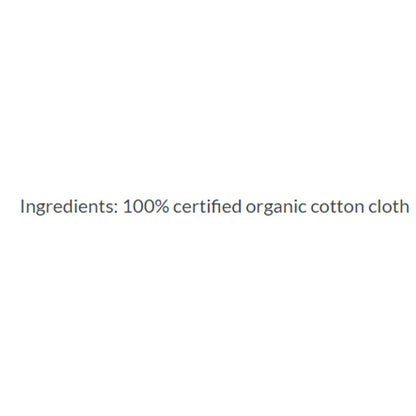 Intimate wipes made of 100% organic cotton - 12 units