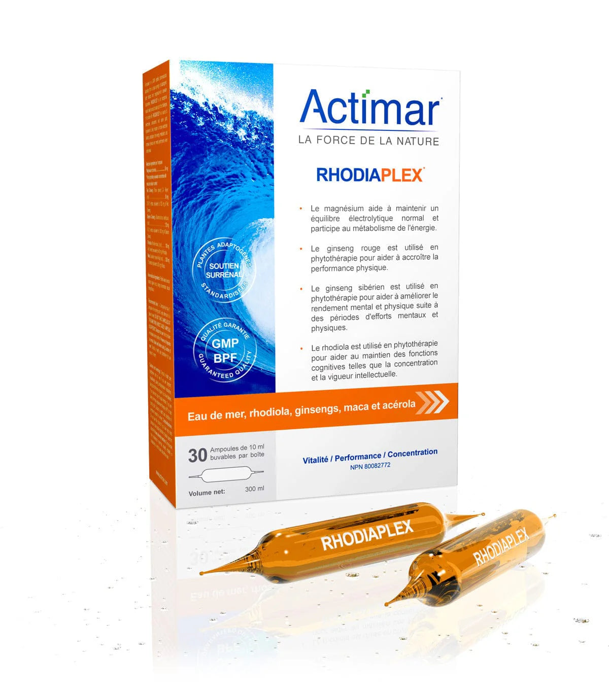 ACTIMAR - RHODIAPLEX 30 ampoules