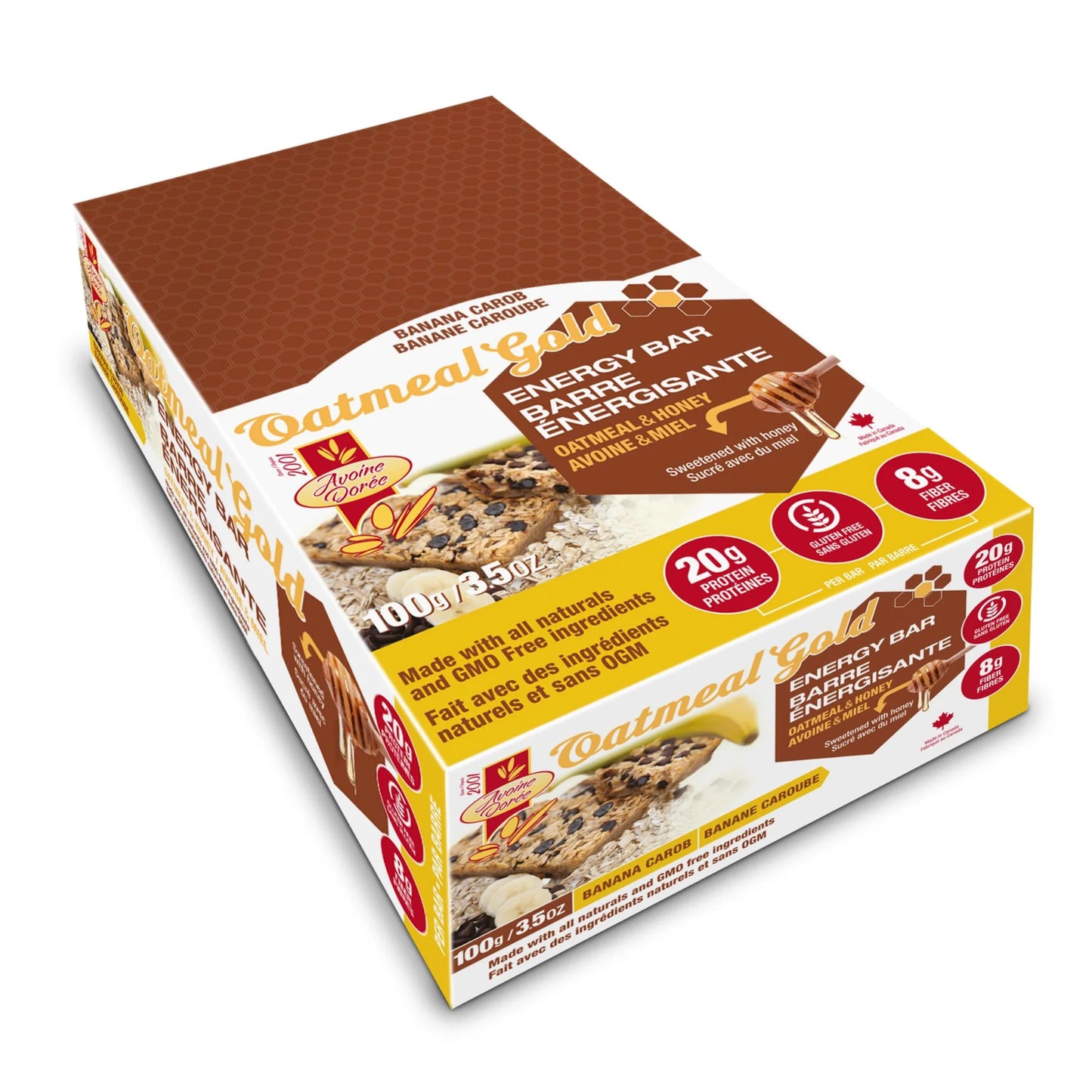 Barre Énergisante à l'avoine - 100g