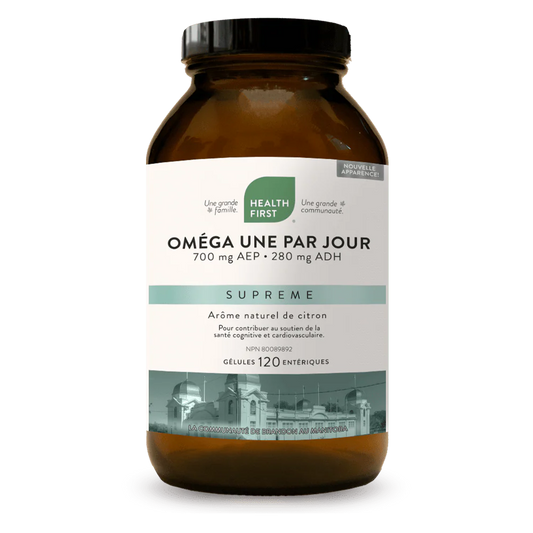 Oméga Une Par Jour - 60 capsules