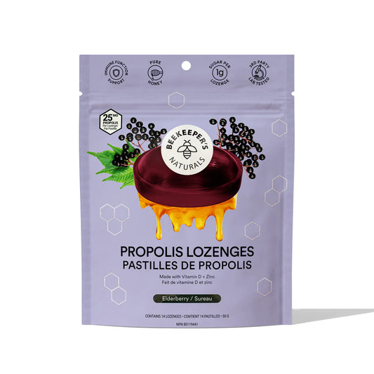 Propolis Lozenges - Elderberry/Sureau