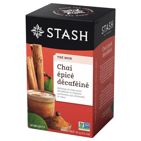 Thé décaféiné Chai épicé - 18 Sachets