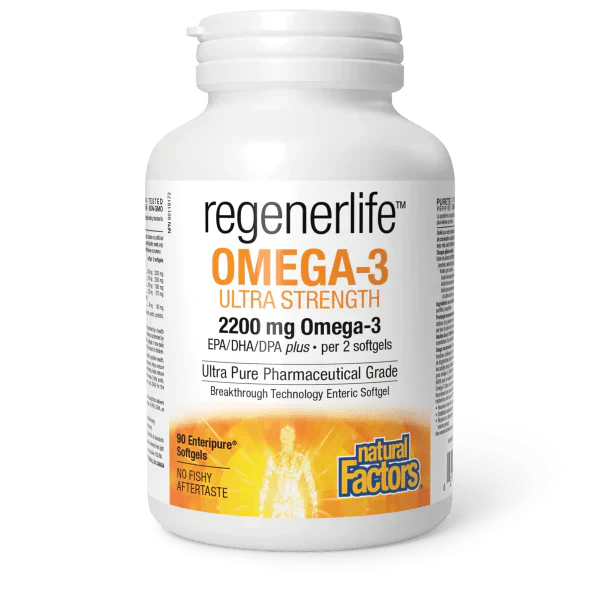 Oméga-3 Regenerlife 1100mg - 90 gélules