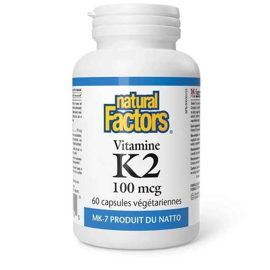Vitamine K2 - 60 capsules végétariennes