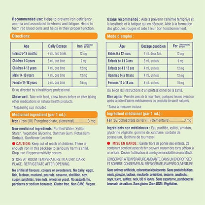 Fer Liquide Bioactif - 100ml