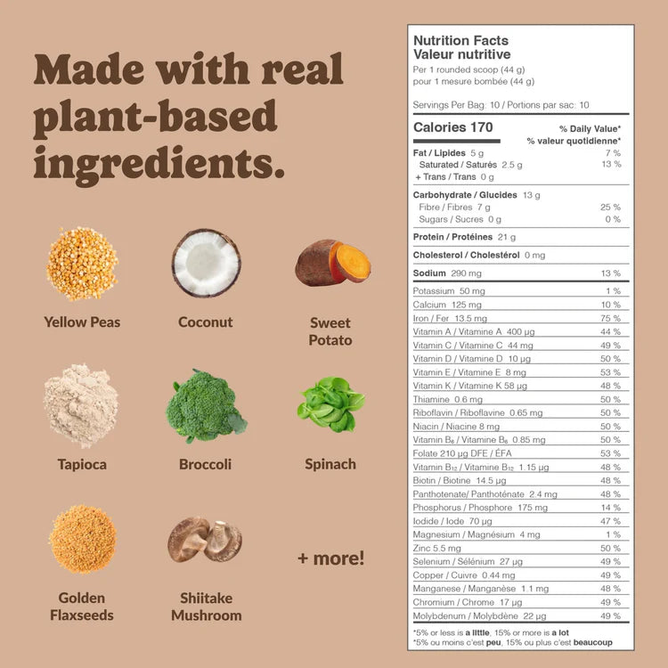 Sac de poudre protéinée végétale Good Protein 